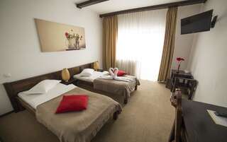 Отель Transylvanian Inn Бран Двухместный номер с 1 кроватью или 2 отдельными кроватями и балконом-4